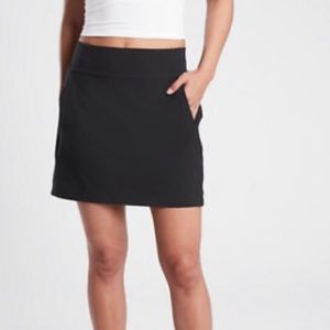 Athleta Brooklyn Skort 16” Size 8 Black New!!